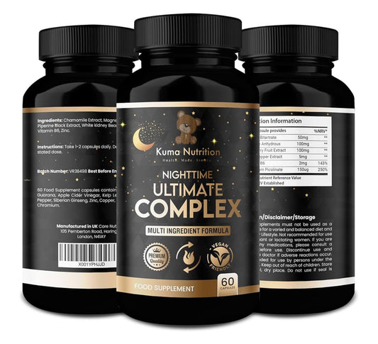 Kuma Nutrition Nighttime Ultimate Complex – The PM Fat-Burning Formula You’ve Been Waiting For