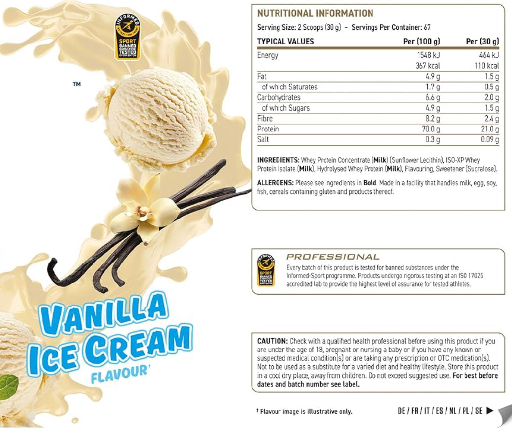 Applied Nutrition Critical Whey Protein Powder 900g - High Protein Powder, Protein Milkshake, Muscle Building Supplement with BCAAs & Glutamine (900g - 30 Servings)