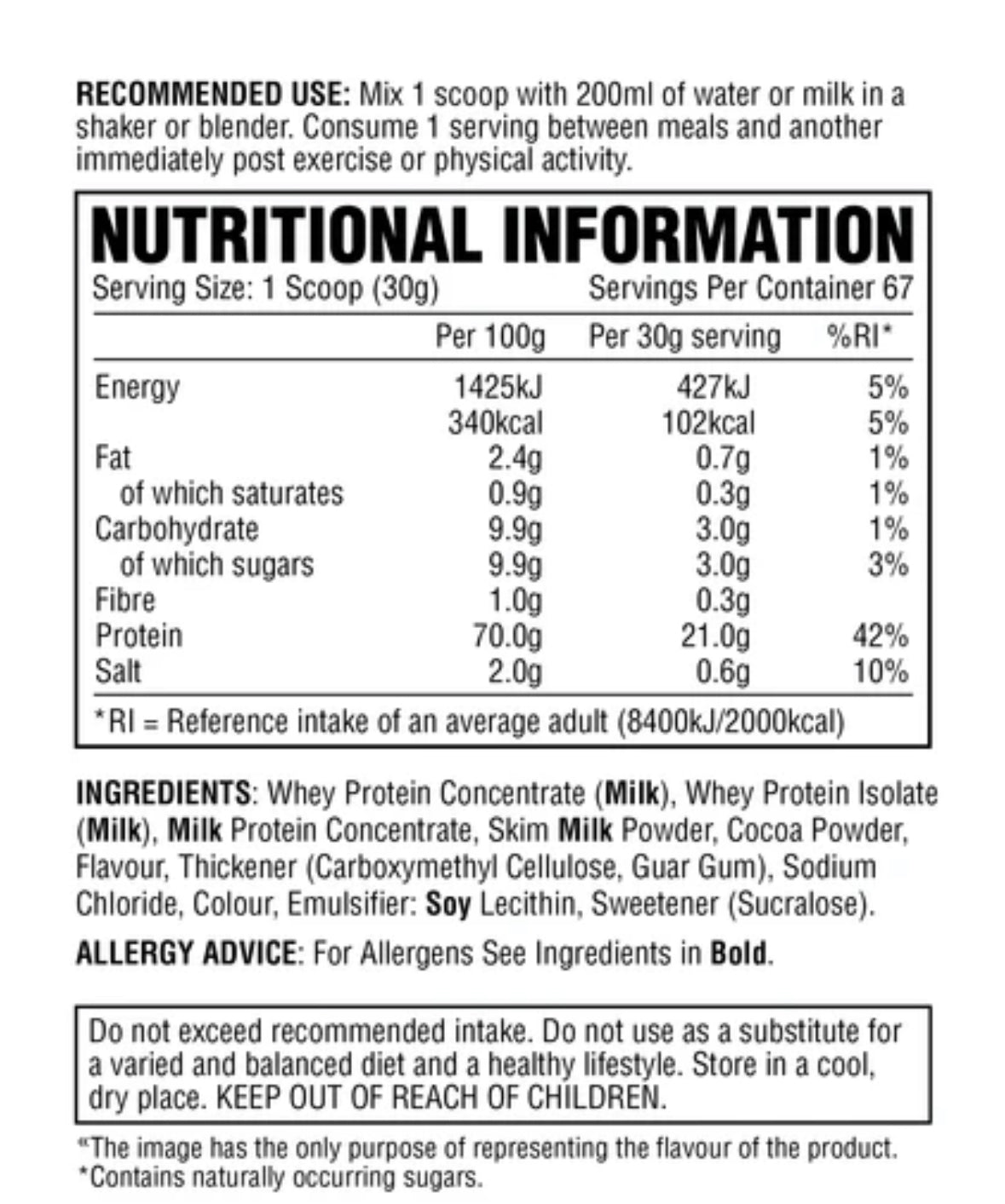 PER4M PROTEIN WHEY 2KG - £49.99