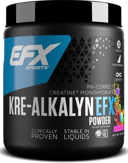 EFX Kre-Alkalyn EFX Powder | pH Correct Creatine Monohydrate Powder Supplement | Strength, Muscle Growth & Performance | 66 Servings