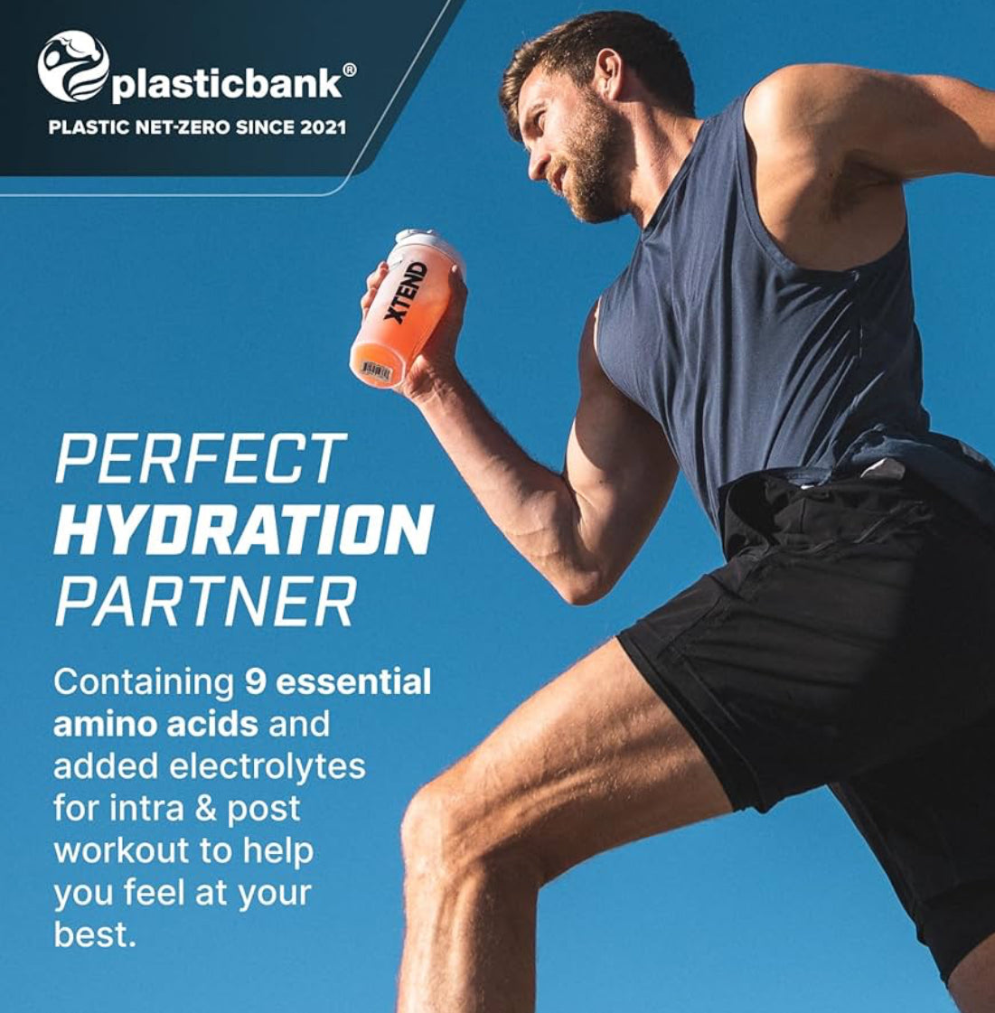 Scivation XTEND EAA Amino Acids Powder | 40 Servings for Hydration and Fitness Performance | 9 Essential Amino Acids + Added Electrolytes Recovery Powder to Hydrate, Repair, Recover