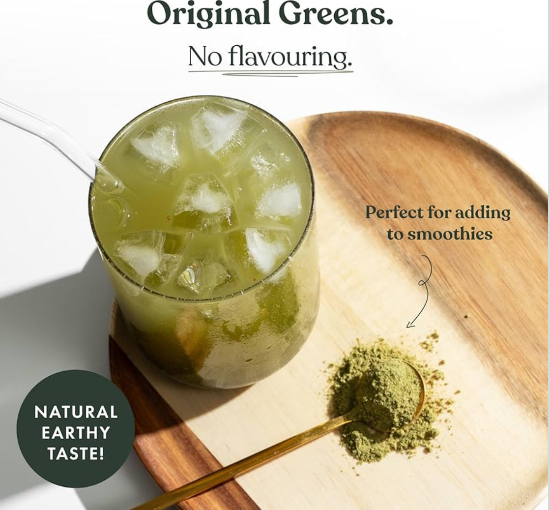 Free Soul Greens | 21 Advanced Greens, Superfoods, and Adaptogens Including KSM-66 Ashwagandha, Vegan & Gluten-Free, Advanced Natural Formula | UK Made | 30 Servings