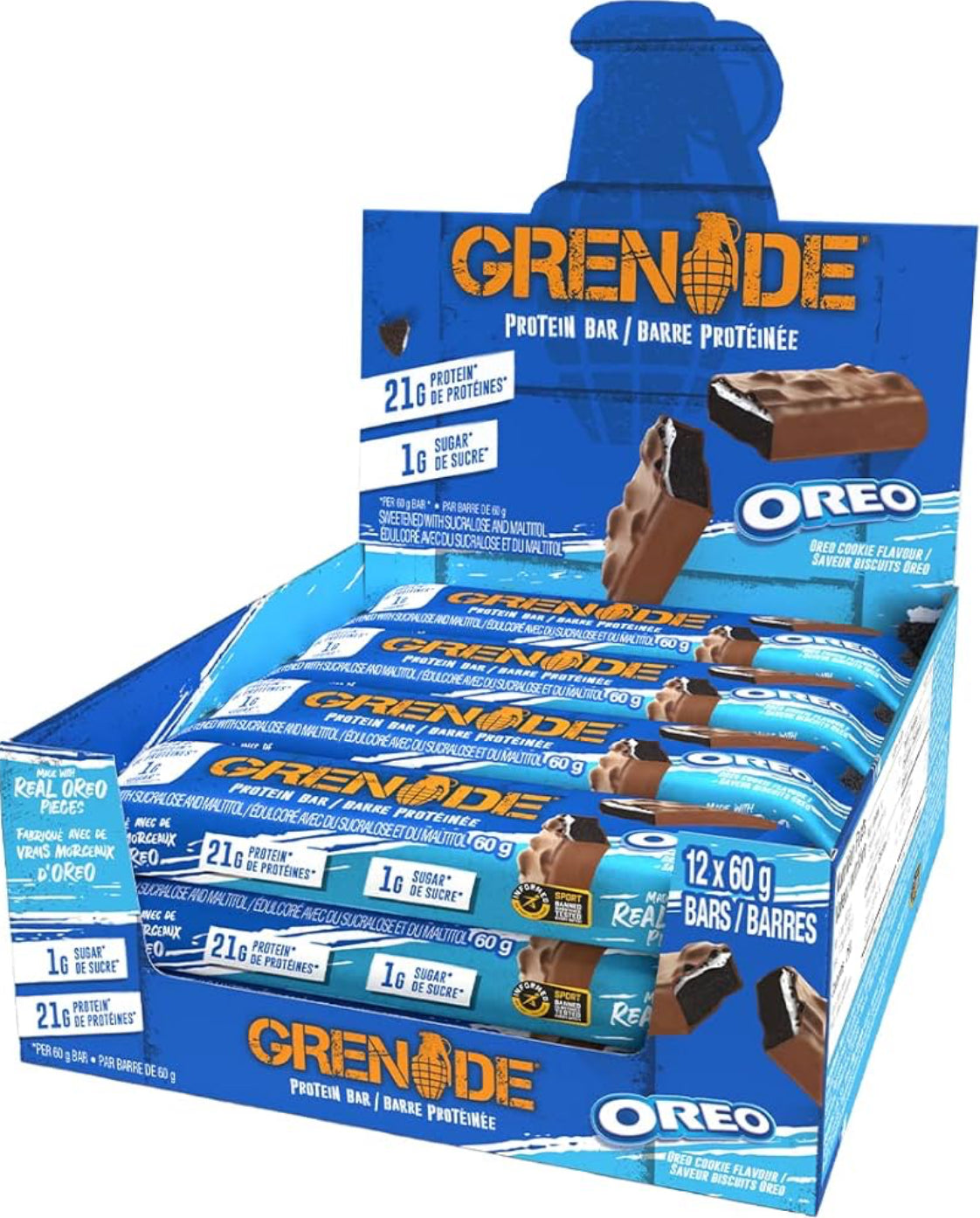 Grenade Selection Box - High Protein, Low Sugar, 12 x 60 g Variety Pack- 17 flavours to pick from