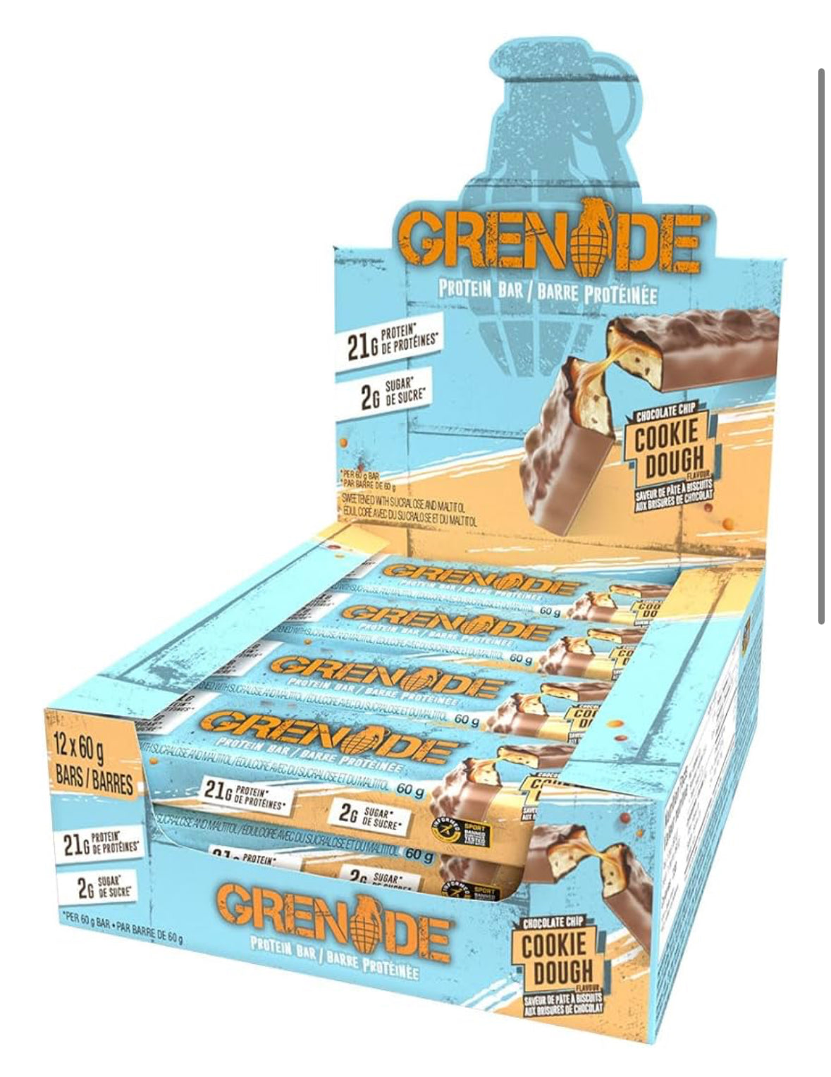 Grenade Selection Box - High Protein, Low Sugar, 12 x 60 g Variety Pack- 17 flavours to pick from